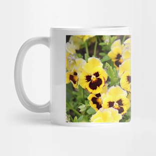 Yellow And Brown Flowers Mug